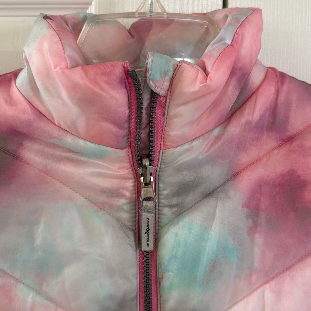 *LIKE NEW* ZeroXposur Girls 3-in-1 Systems Jacket- Pink/Gray/TyeDye - Size 7-8 - Picture 16 of 16